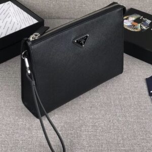 Black Zip Clutch product photo