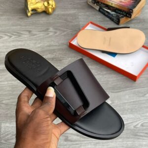 Dark Brown Leather Sandal product photo